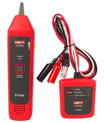 UNI-T UT682D Netzwerk Kabeltester Telefon Kabelsucher Testgerät RJ11