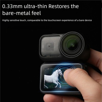 Scratch Proof Easy Installation Tempered Glass Screen Protector for Camera Lens