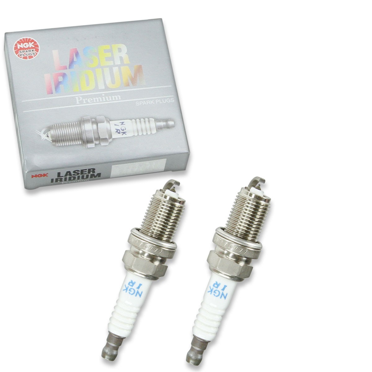2 pc NGK 5794 IFR7F-8DS Laser Iridium Spark Plugs for 98079-578BU Ignition og