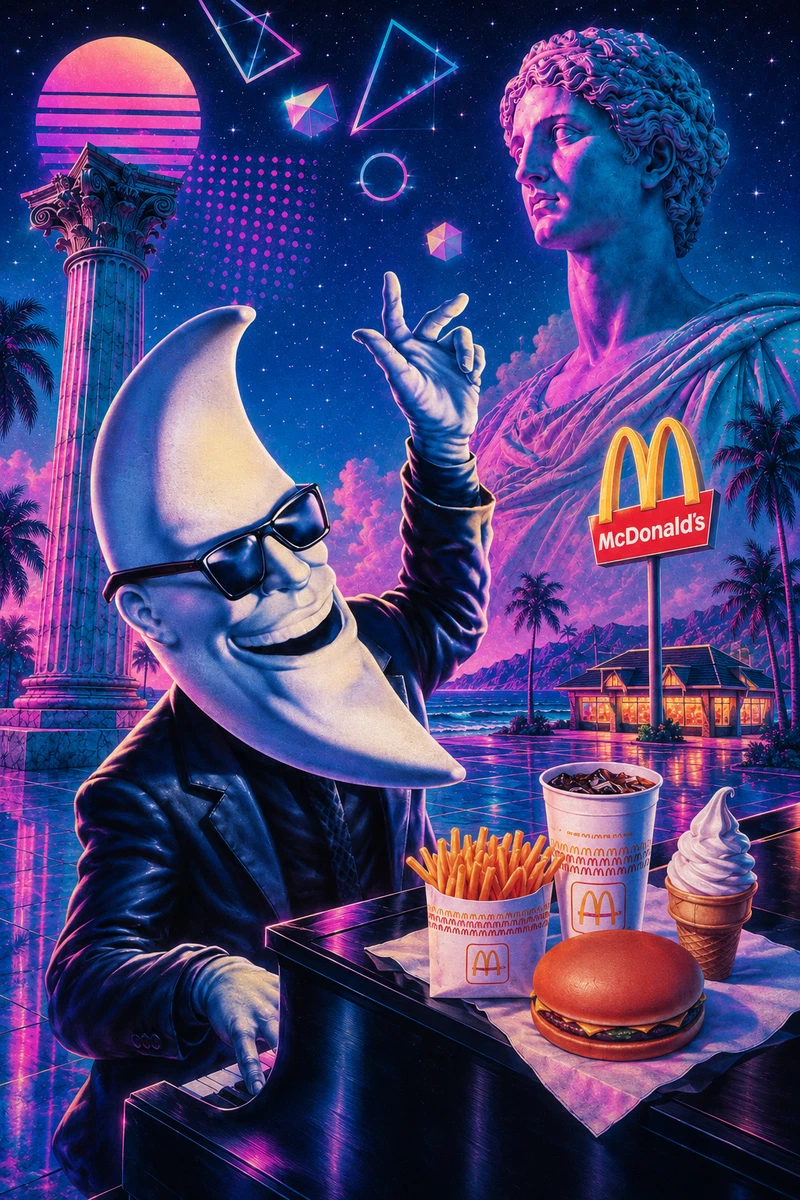 Mcdonalds Poster In Art Posters for sale | eBay