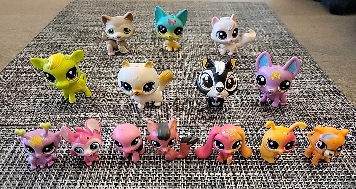 Littlest Pet Shop Lot Of 14 Lps Pets | eBay