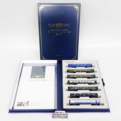 KATO 10-561 Orient Express 1988 7-Cars Basic Set Railway Model N Scale Used