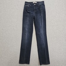 Levi's Perfectly limming 512 Jeans Straight Leg Size 4M Darkwash
