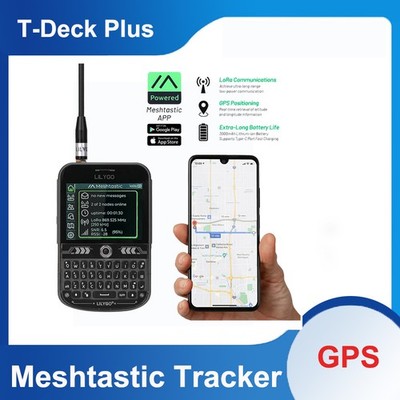 T-Deck Plus Lora Mesh Radio with ESP32-S3 GPS LoRaWAN Meshtastic Pocket Tracker