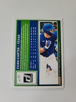 Evan Carter 直筆サイン エバンカーター mlb auto Evan Carter 直筆