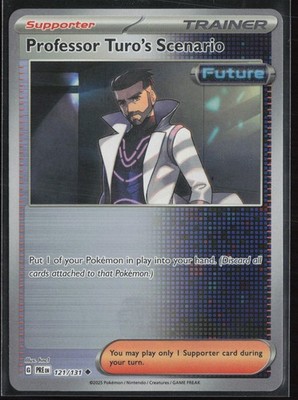 Professor Turo's Scenario Poke Ball 121/131 - SV: Prismatic Evolutions - NM