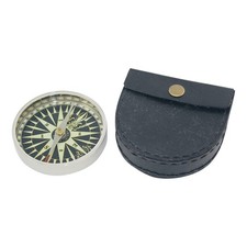 Boussole En Laiton Nickelé Sea-Club