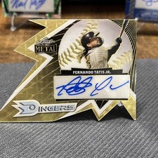 2024 Leaf Metal Dingers Fernando Tatís Jr. #D-FT1 Gold Super Prismatic /1 (AU)