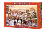 5904438104802 Puzzle 1000 ElementóW Vintage Winterland Castorland