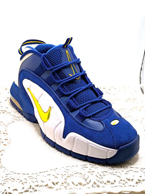 Nike Air Max Penny 1 Warriors Men's Size 10 Royal Blue Sneakers