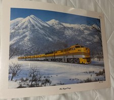 The Royal Gorge Rio Grande Singed print Mike Danneman 1987 48/1000 12x16