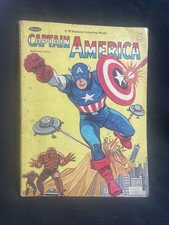 Vintage 1966 Whitman Marvel Comics Captain America Coloring Book