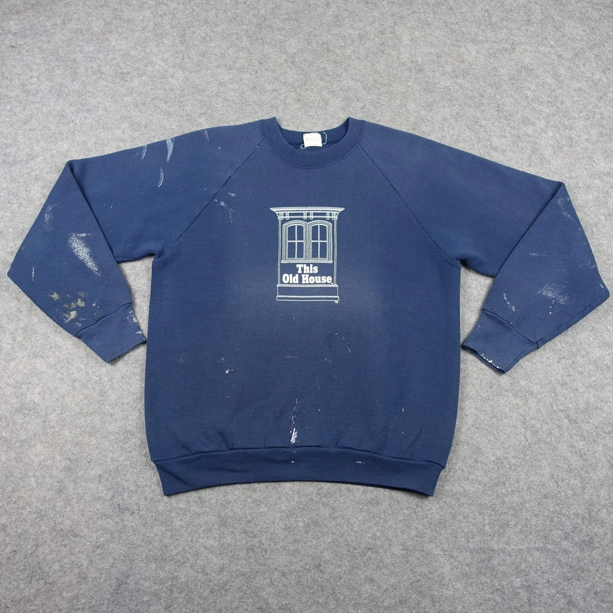 Fruit Of The Loom Felpa Classic Raglan Unisex - Vintage Navy Mélange, Taglia 2XL - 80% Cotone, 20% Poliestere - Con Sacchetto Omaggio - 2