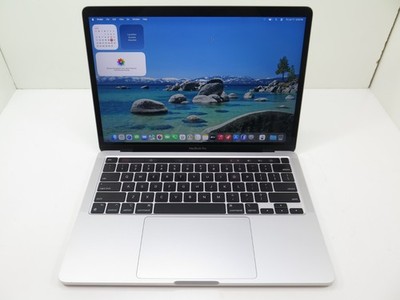 APPLE MACBOOK PRO 2020 13'' SILVER 8-CORE M1 16GB 512GB +BATTERY COUNT @ ONLY 210