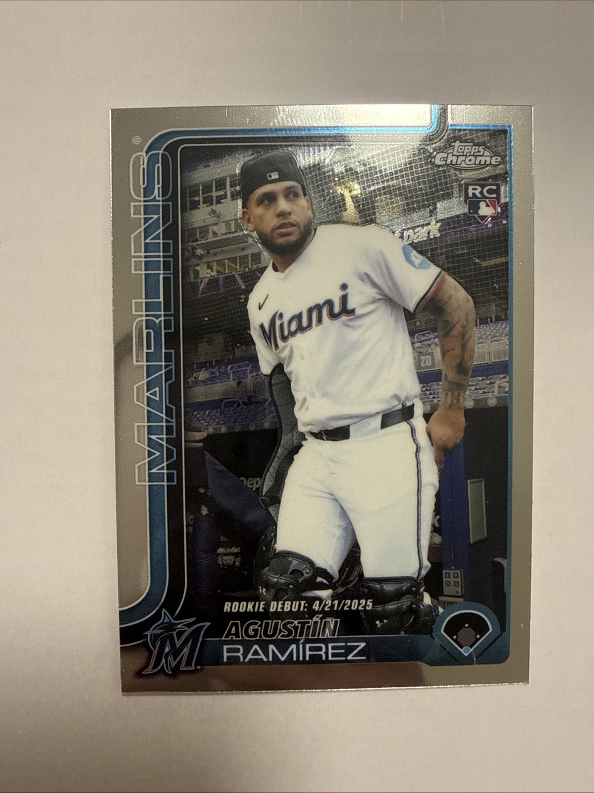 2025 Topps Chrome Update Series - Agustin Ramirez #USC38 (RC)