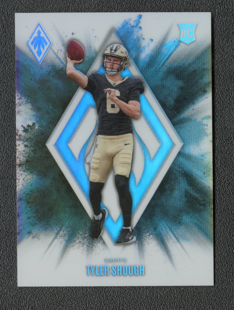 2025 Panini Phoenix Color Blast Tyler Shough RC Case Hit SSP #1 Saints