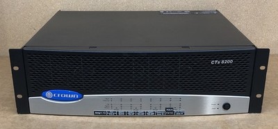Crown CTS 8200 Rack Mount 8-Channel Professional Power Amplifier Tested Read Des