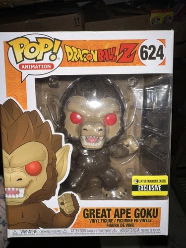 Funko Pop! Dragon Ball Z Great Ape Goku Entertainment Earth Exclusive 624