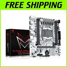 White Micro ATX Motherboard for Intel Xeon E5 V3/V4, Core i7