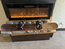 Rossignol 162 cm Snowboard with Bindings Brow...