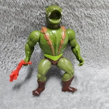 1983 MOTU Kobra Khan Spitting Action Complete Figure