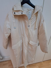 RRP£120 Next  Shower Resistant Cream Winter  Coat Size (M)Ladies New Defects