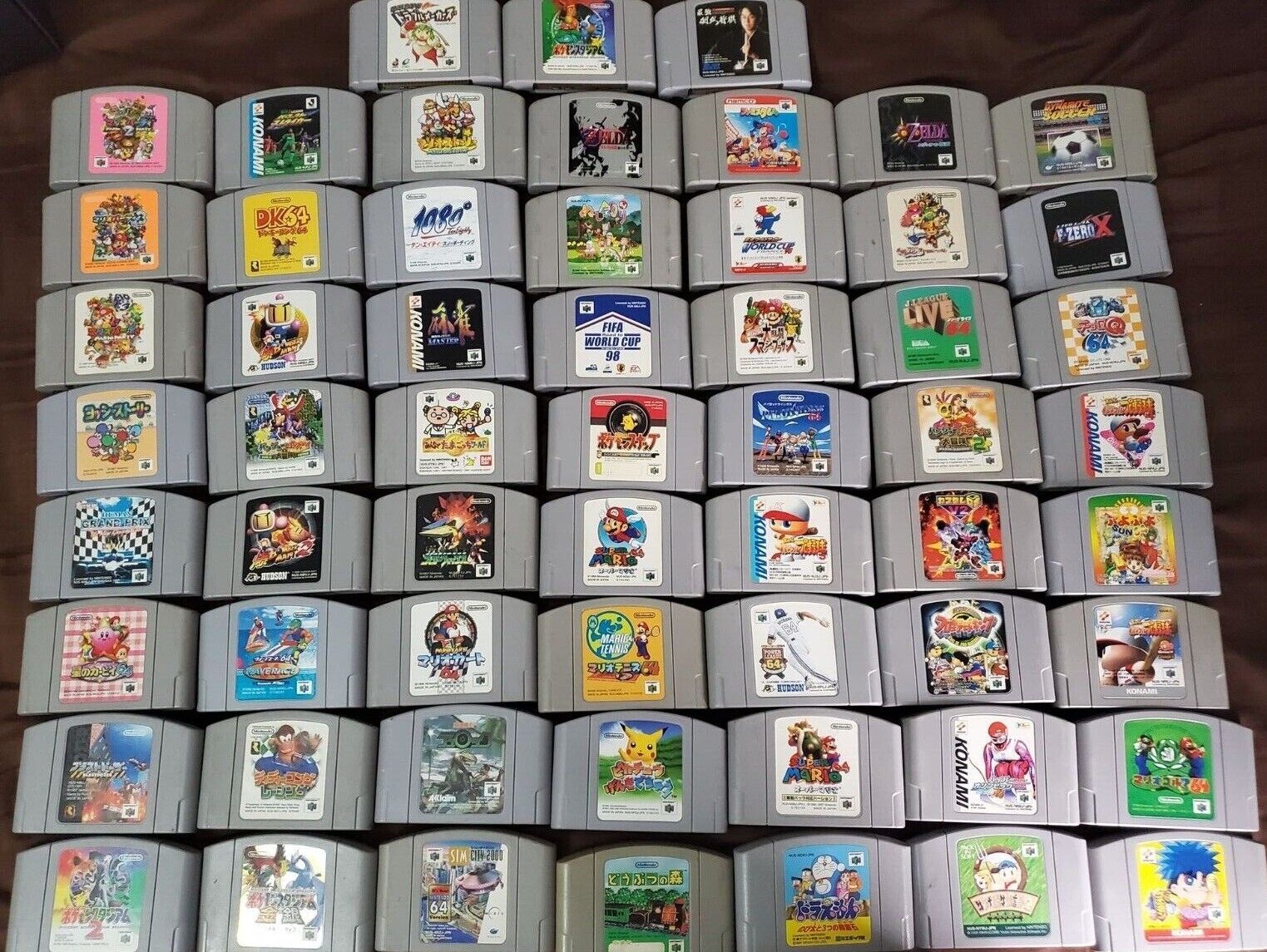 Authentic Nintendo 64 N64 Games Japanese Import cartridges YOU PICK mario zelda |