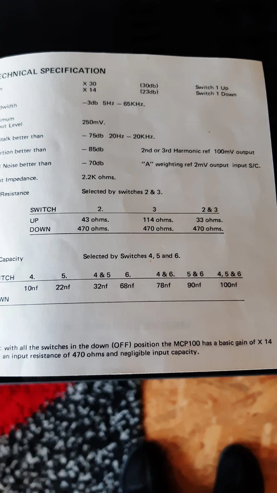 ROGERS MCP 100 Moving Coil Preamplifier - Bild 4 von 4