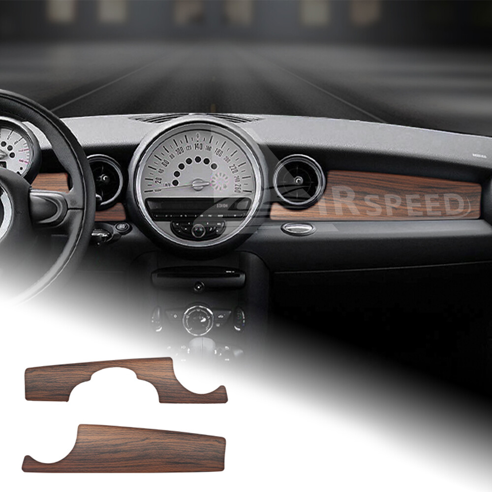 For Mini R55 R56 R57 2009-13 Dashboard Panel Decorative Cover Trim