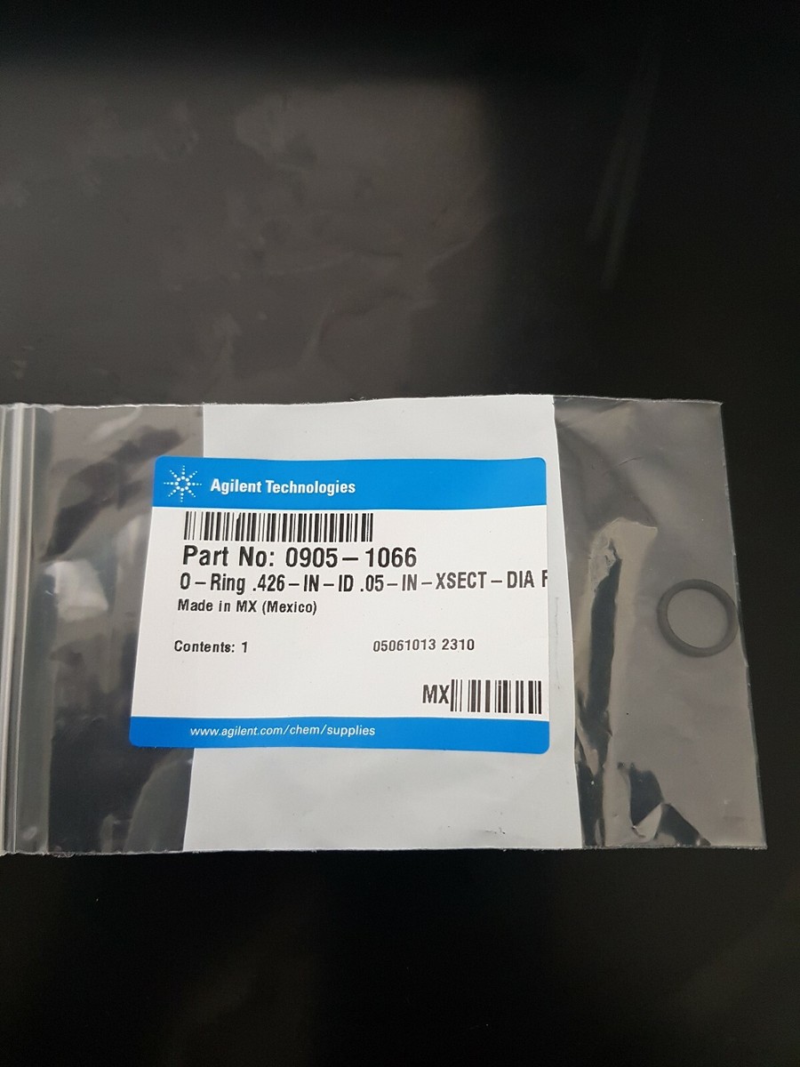 Agilent O-ring .426-IN-ID .05-IN-XSECT-DIA Flcbn 0905-1066