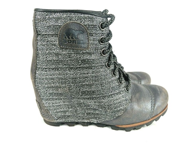 sorel fiona wedge lux bootie