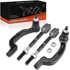 4x Front Inner & Outer Tie Rod Ends for Mercedes-Benz CLA250 B250e Infiniti QX30
