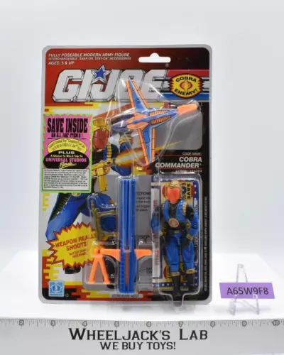 Cobra Commander V4 GI Joe ARAH 1990 Hasbro MOSC NEW Vintage Action Figure