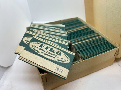ORIGINAL GERMAN WWII WEHRMACHT AFRICA CIGARETTE PAPER "EFKA" - 1942 Dated RARE! - Picture 1 of 6