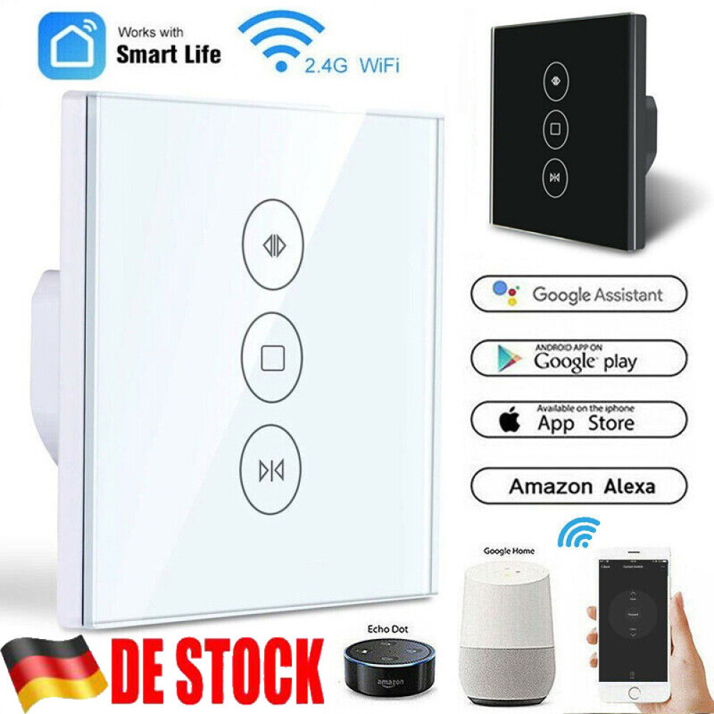 1 Stück RF Jalouse Vorhang Schalter Rolladenschalter Mt 433mhz