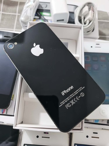 Apple iPhone 4 4S 8/16/32/64GB iOS 6/7/9 Unlocked 3G Smartphone in BOX A++ - Afbeelding 12 van 20