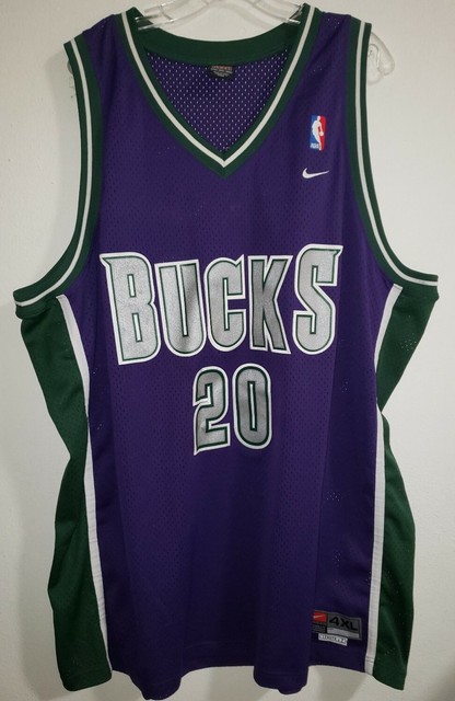 milwaukee bucks vintage jersey