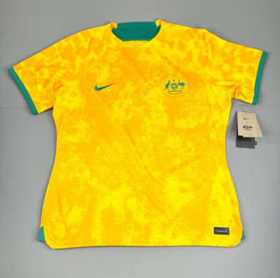 Nike Australian National Team Soccer Jersey Womens XL Slim Fit New