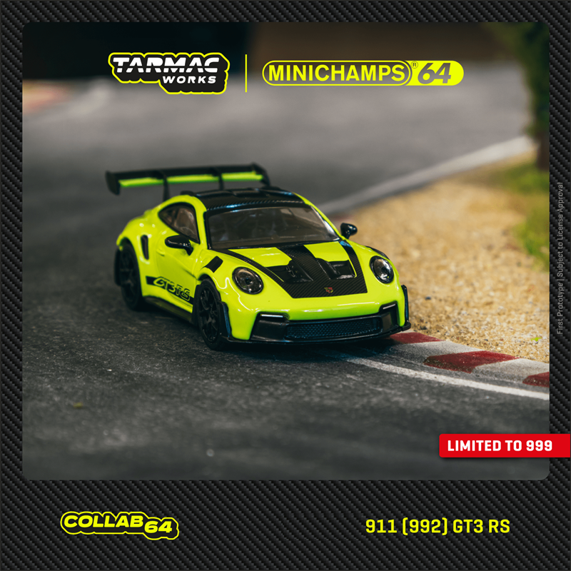 MINICHAMPS64×TARACPorsche 911(992) GT3RS 1/64 Tarmac Works & Minichamps Porsche 911 (992) GT3 RS