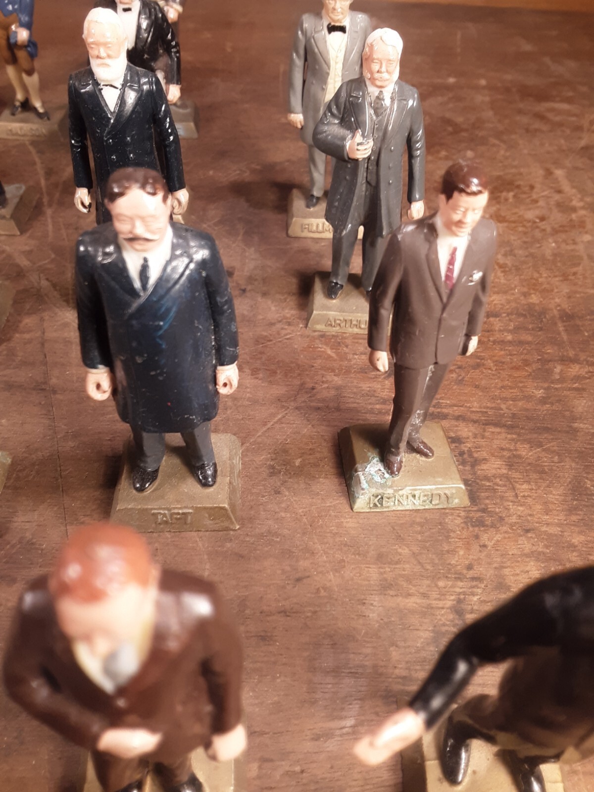 29Vintage Marx Toys 1960’s Plastic United States Presidents Figures 2.5