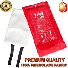 🔥Large Fire Blanket Quick Release Home Office Kitchen Caravan Car Fire Safety