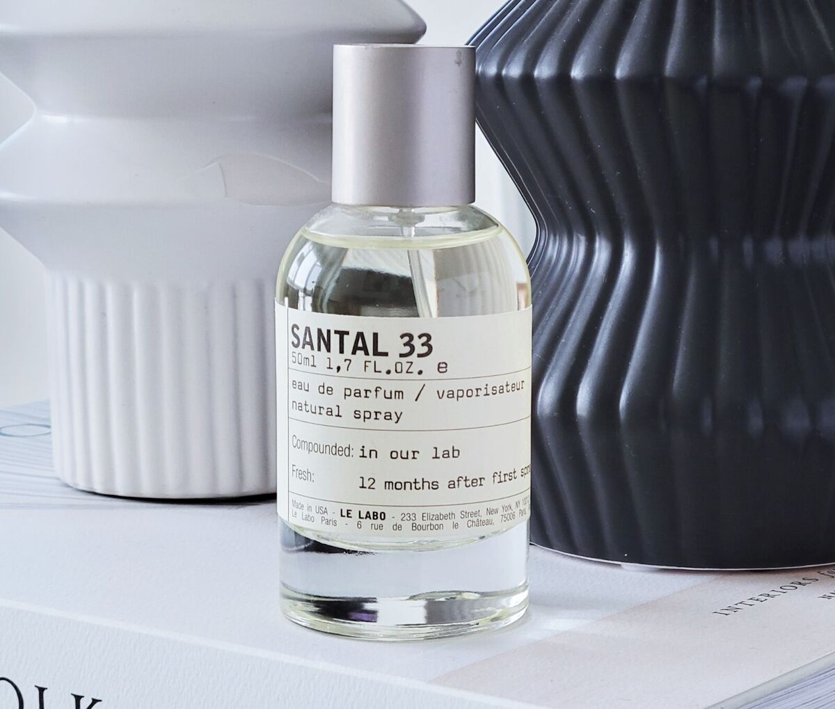 Le Labo Santal 33 Eau de Parfum 50ml AS IS USED Label Scuffed