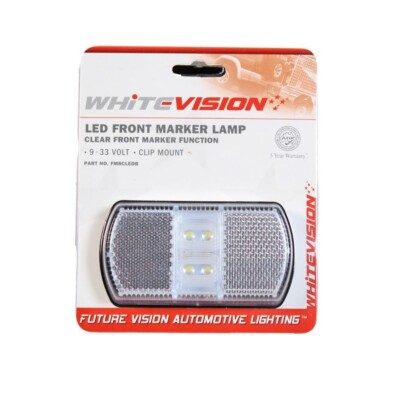 Whitevision LED Front Marker Lamp – Clear | eBay