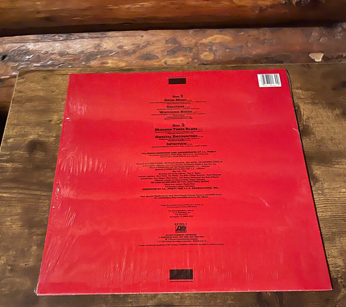 独LP Jean-Luc Ponty Open Mind 0218245MSW MPS Records /00260 LP JEAN-LUC PONTY Open Mind 0218245MSW MPS Records GERMANY