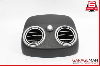 Rear Center Console AC Vent Trim For 2009-2016 Mercedes W212 E-Class – Black Plastic