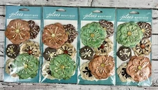 Jolee’s Boutique Flower Stickers Floral Scrapbook Stickers - Lot of 4 Packs