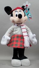 Disney 22 in Tall Minnie Mouse Greeter in Christmas Holiday Dress NWT