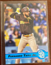 2022 UK Merlin Premier Gold Redux insert card of Fernando Tatis Jr.