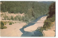 Postcard Redwood Highway, Frye & Smith Ltd., San Diego, California VTG VPC02.