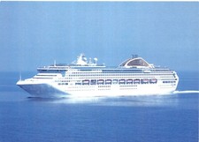 SHIPPING FERRIES & CRUISE POSTCARDS MV ADONIA CONTINENTAL SIZE MINT